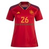 Maillot de Supporter Espagne PEDRI 26 Domicile Coupe du Monde 2022 Pour Femme